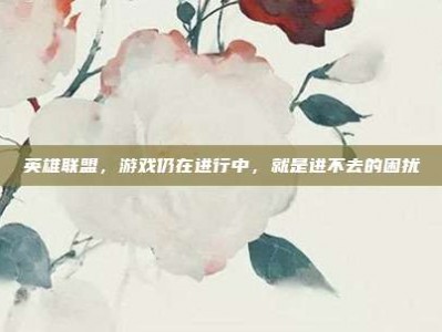 英雄联盟，游戏仍在进行中，就是进不去的困扰