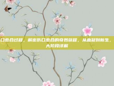 伤口愈合过程，解密伤口愈合的奇妙旅程，从血凝到新生，四大阶段详解