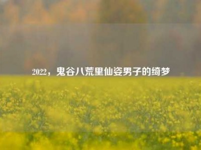 2022，鬼谷八荒里仙姿男子的绮梦