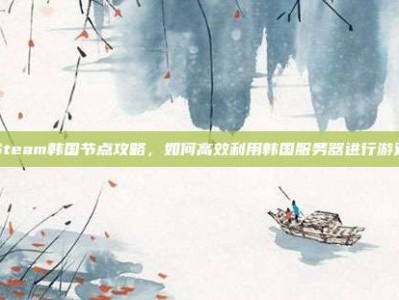 Steam韩国节点攻略，如何高效利用韩国服务器进行游戏