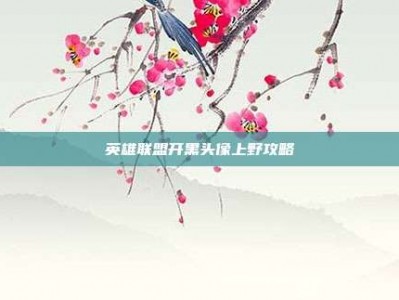 英雄联盟开黑头像上野攻略