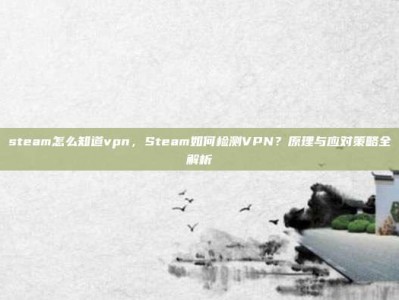 steam怎么知道vpn，Steam如何检测VPN？原理与应对策略全解析