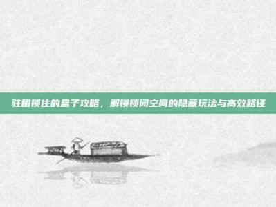 驻留锁住的盒子攻略，解锁锁闭空间的隐藏玩法与高效路径