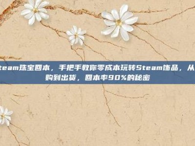 steam珠宝回本，手把手教你零成本玩转Steam饰品，从选购到出货，回本率90%的秘密