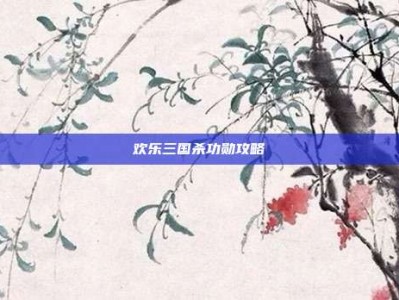 欢乐三国杀功勋攻略