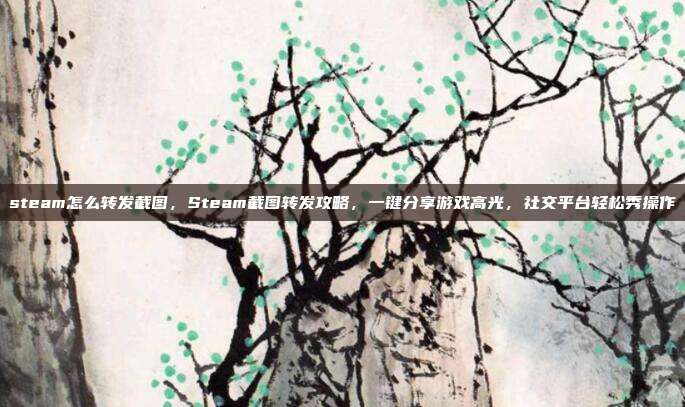 steam怎么转发截图，Steam截图转发攻略，一键分享游戏高光，社交平台轻松秀操作