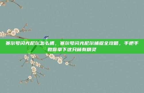 赛尔号闪光尼尔怎么抓，赛尔号闪光尼尔捕捉全攻略，手把手教你拿下这只稀有精灵