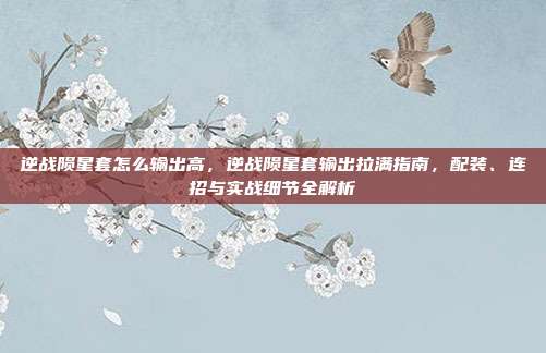 逆战陨星套怎么输出高，逆战陨星套输出拉满指南，配装、连招与实战细节全解析