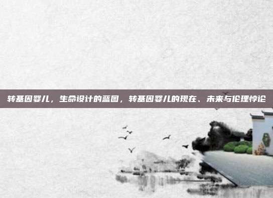 转基因婴儿，生命设计的蓝图，转基因婴儿的现在、未来与伦理悖论