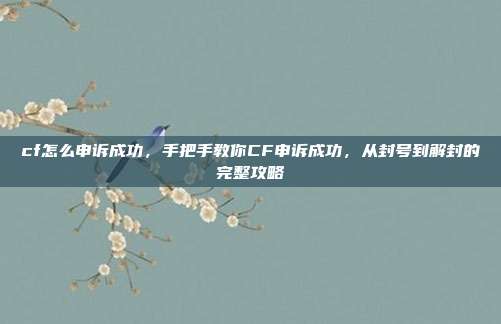 cf怎么申诉成功，手把手教你CF申诉成功，从封号到解封的完整攻略