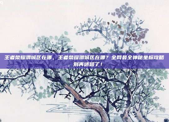 王者荣耀渭城区在哪，王者荣耀渭城区在哪？全网最全神秘坐标攻略，别再迷路了！