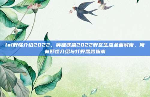 lol野怪介绍2022，英雄联盟2022野区生态全面解析，所有野怪介绍与打野思路指南