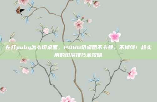 在打pubg怎么切桌面，PUBG切桌面不卡顿、不掉线！超实用的切屏技巧全攻略