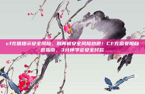cf充值提示安全风险，别再被安全风险劝退！CF充值受阻自救指南，3分钟学会安全付款