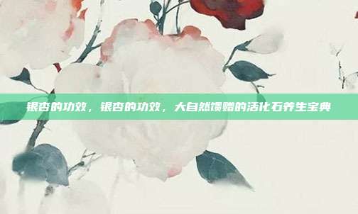 银杏的功效，银杏的功效，大自然馈赠的活化石养生宝典