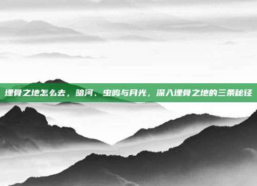 埋骨之地怎么去，暗河、虫鸣与月光，深入埋骨之地的三条秘径