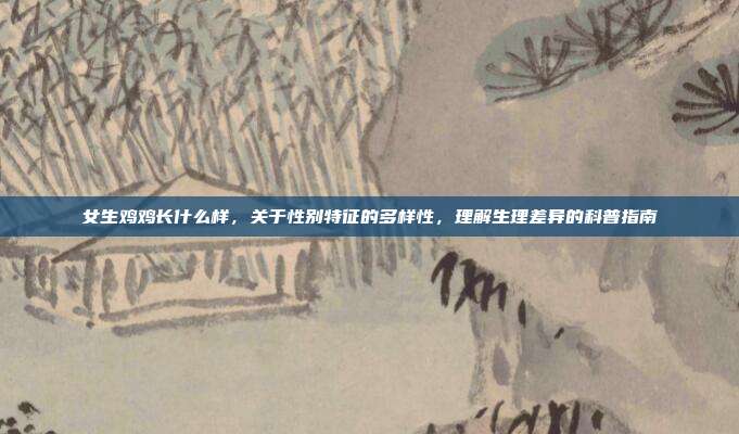 女生鸡鸡长什么样，关于性别特征的多样性，理解生理差异的科普指南