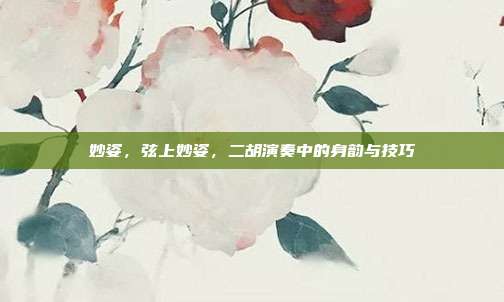 妙姿，弦上妙姿，二胡演奏中的身韵与技巧