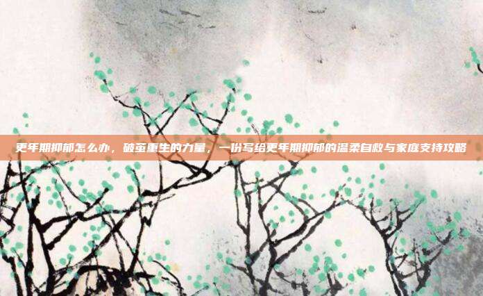 更年期抑郁怎么办，破茧重生的力量，一份写给更年期抑郁的温柔自救与家庭支持攻略