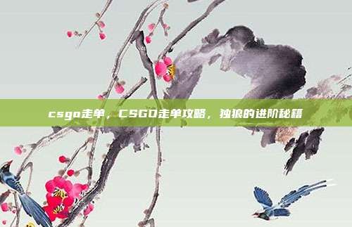 csgo走单,CSGO走单攻略,独狼的进阶秘籍