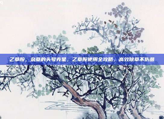 乙草胺,杂草的头号克星,乙草胺使用全攻略,高效除草不伤苗