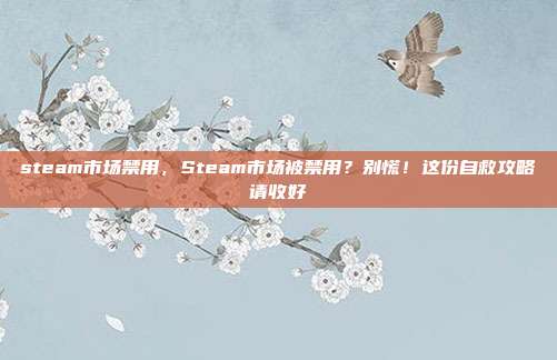 steam市场禁用，Steam市场被禁用？别慌！这份自救攻略请收好