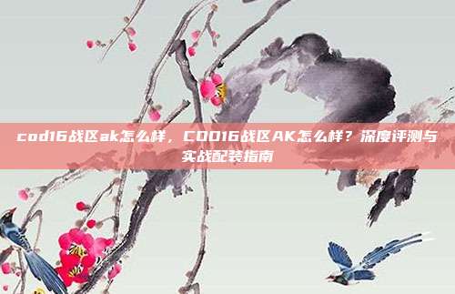 cod16战区ak怎么样，COD16战区AK怎么样？深度评测与实战配装指南