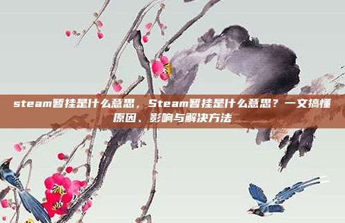 steam暂挂是什么意思，Steam暂挂是什么意思？一文搞懂原因、影响与解决方法