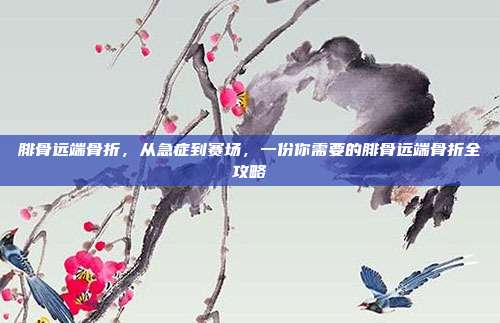 腓骨远端骨折，从急症到赛场，一份你需要的腓骨远端骨折全攻略