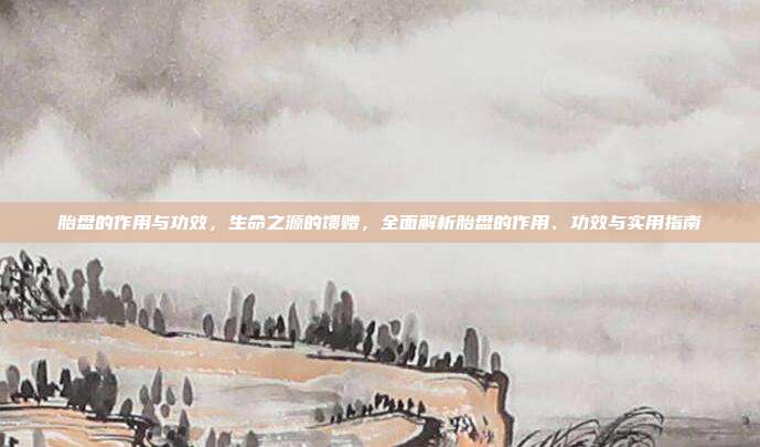 胎盘的作用与功效，生命之源的馈赠，全面解析胎盘的作用、功效与实用指南