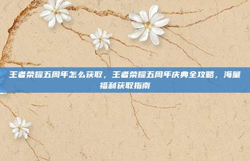 王者荣耀五周年怎么获取，王者荣耀五周年庆典全攻略，海量福利获取指南