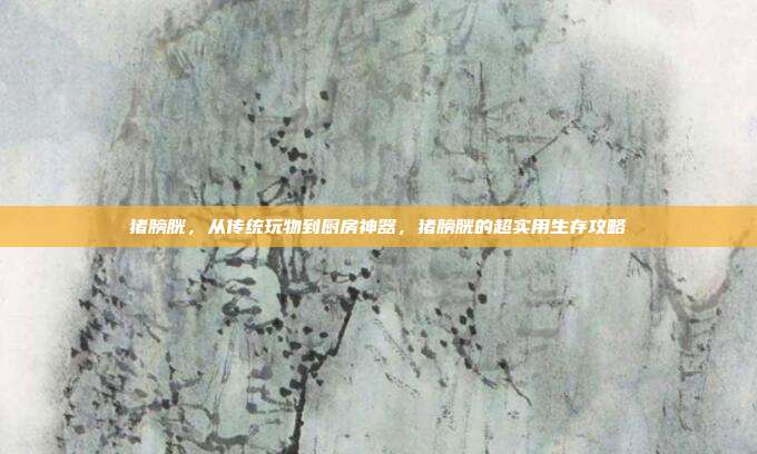 猪膀胱，从传统玩物到厨房神器，猪膀胱的超实用生存攻略