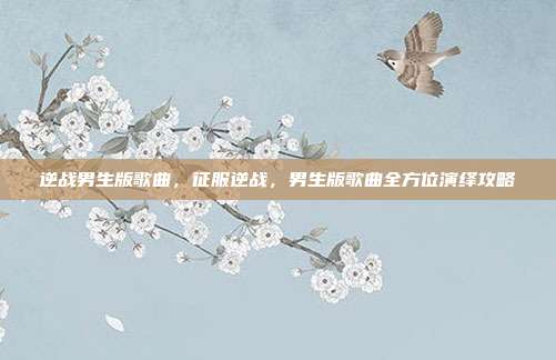 逆战男生版歌曲,征服逆战,男生版歌曲全方位演绎攻略