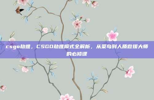 csgo劫难,CSGO劫难模式全解析,从菜鸟到人质救援大师的必修课