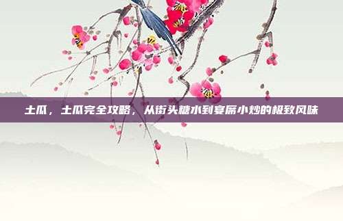 土瓜,土瓜完全攻略,从街头糖水到宴席小炒的极致风味