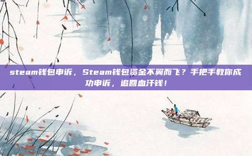 steam钱包申诉，Steam钱包资金不翼而飞？手把手教你成功申诉，追回血汗钱！