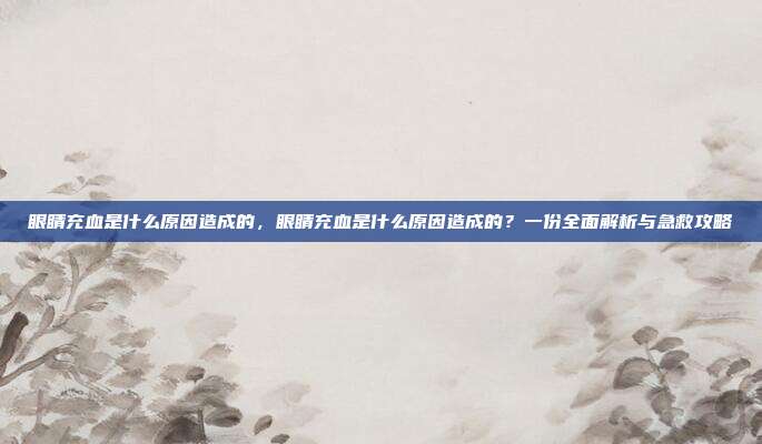 眼睛充血是什么原因造成的,眼睛充血是什么原因造成的?一份全面解析与急救攻略