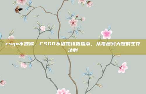 csgo不被踢,CSGO不被踢终极指南,从毒瘤到大腿的生存法则