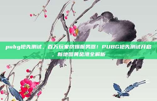 pubg抢先测试,百万玩家挤爆服务器!PUBG抢先测试开启,新地图黄金港全解析