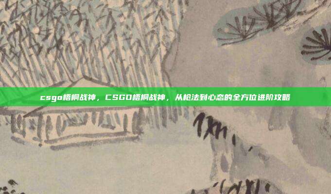 csgo梧桐战神,CSGO梧桐战神,从枪法到心态的全方位进阶攻略