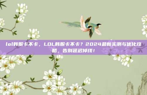 lol韩服卡不卡,LOL韩服卡不卡?2024最新实测与优化攻略,告别延迟掉线!