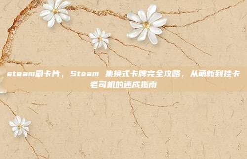 steam刷卡片,Steam 集换式卡牌完全攻略,从萌新到挂卡老司机的速成指南
