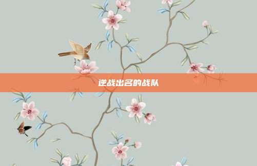 逆战出名的战队
