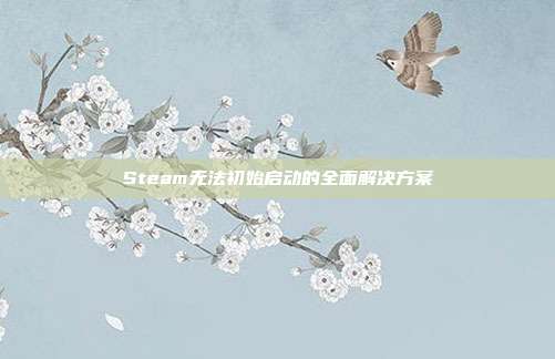 Steam无法初始启动的全面解决方案
