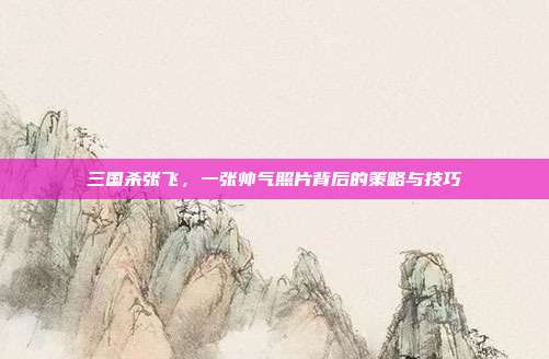 三国杀张飞,一张帅气照片背后的策略与技巧