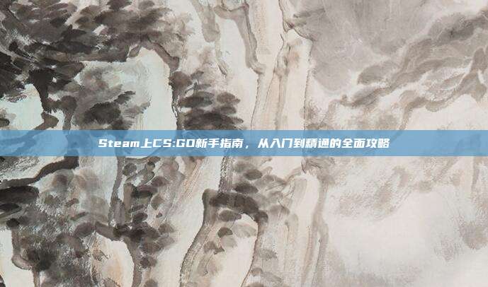 Steam上CS:GO新手指南，从入门到精通的全面攻略