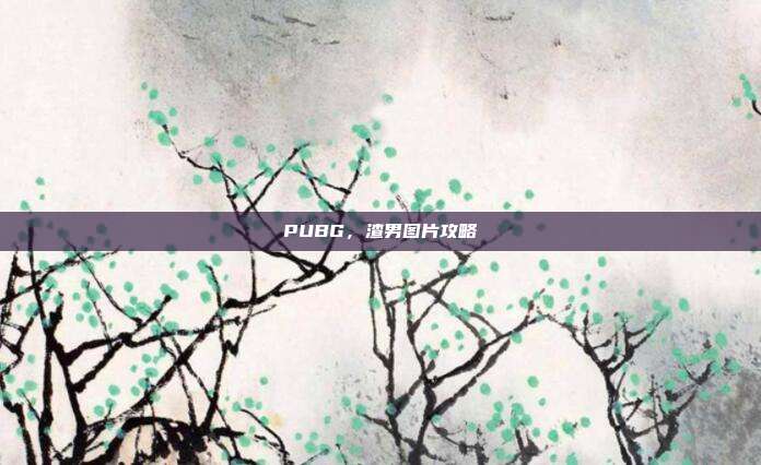 PUBG,渣男图片攻略
