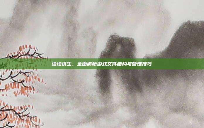 绝地求生,全面解析游戏文件结构与管理技巧