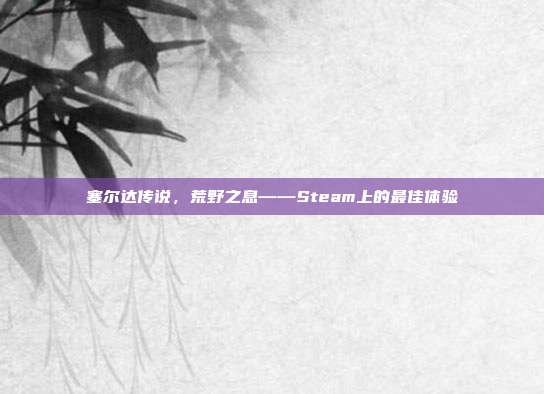 塞尔达传说,荒野之息——Steam上的最佳体验