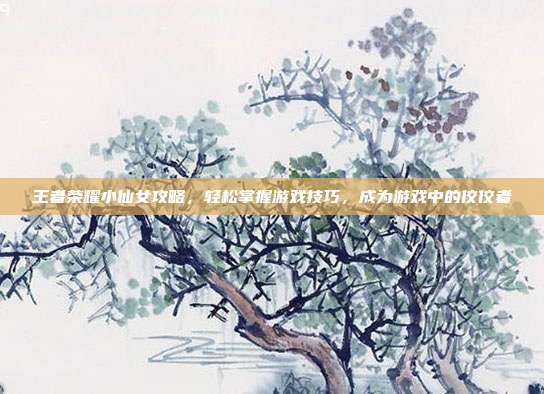 王者荣耀小仙女攻略,轻松掌握游戏技巧,成为游戏中的佼佼者